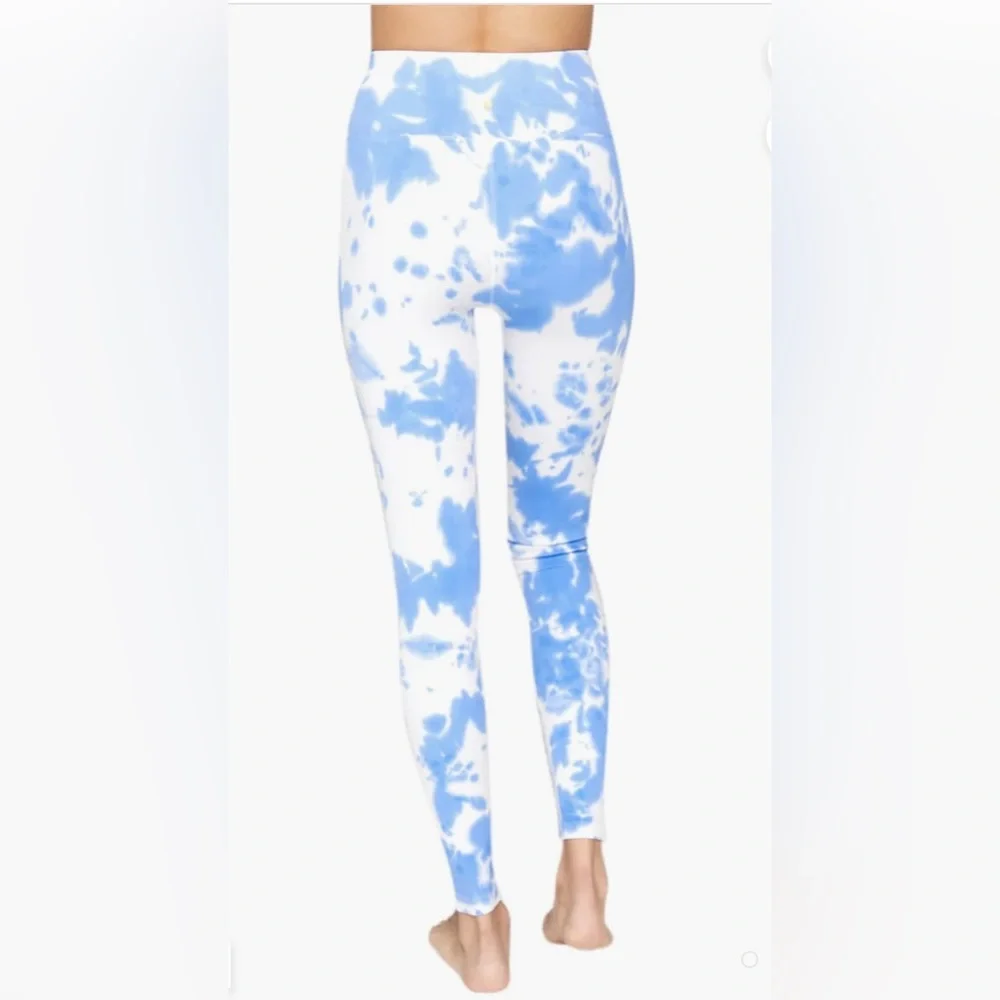SPIRITUAL GANGSTER Love Sculpt Yoga Leggings Size:M/L Summer Breeze Tie Dye EUC - Picture 3 of 9